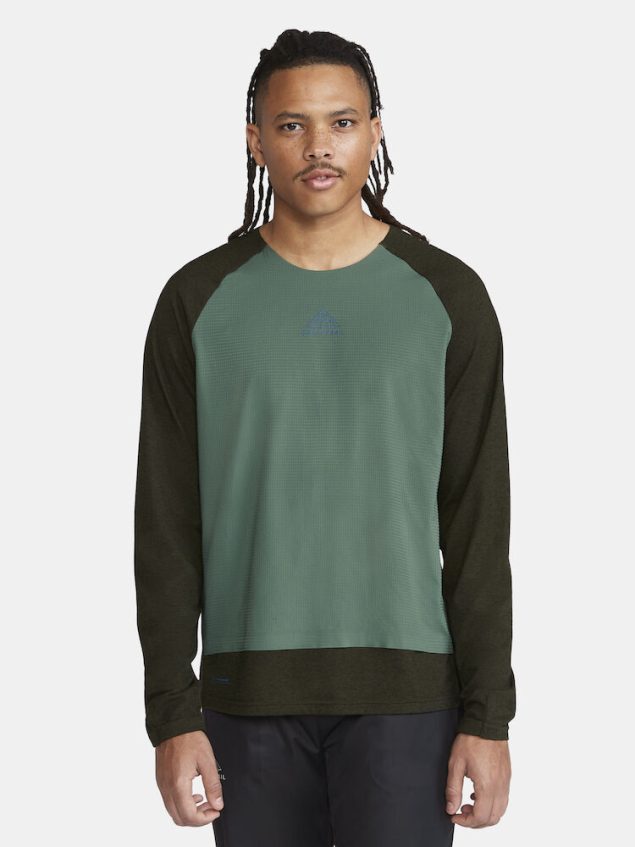 ADV Trail Wool Wind LS Tee M - Image 2