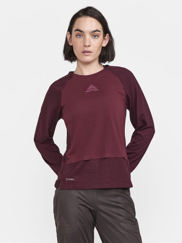 ADV Trail Wool Wind LS Tee W - Image 3