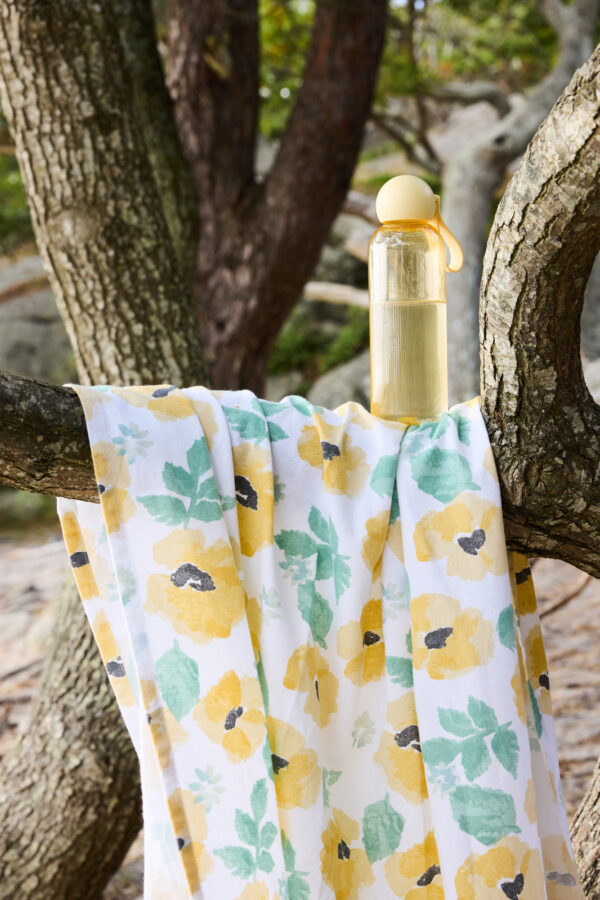 Ture juomapullo, keltainen