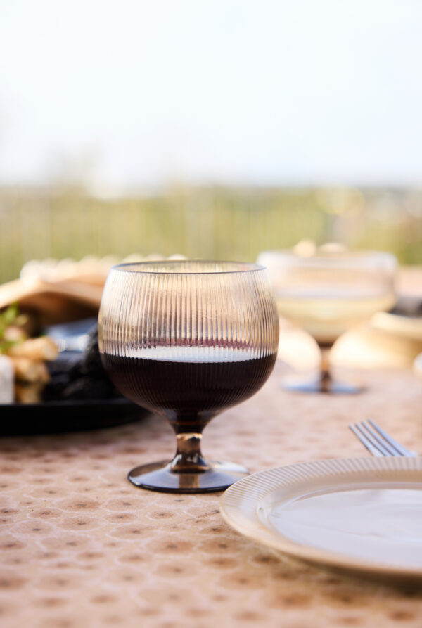 Billi viinilasi ruskea, 4 kpl