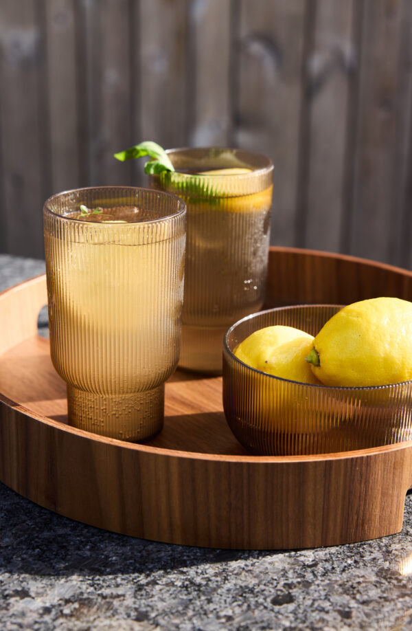 Billi juomalasi ruskea, 4 kpl